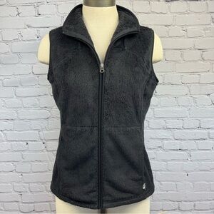The North Face Women's Full Zip Osito Fleece Vest Black Sz M